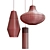 Sleek Pendant Lighting Renord 3D model small image 2