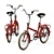 Vintage Soviet Folding Bike 3D model small image 2