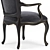 Luxury Canova Armchair 3D model small image 4