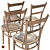 Vintage Vienna Chairs: Jacob & Josef Kohn 3D model small image 5