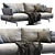 Quinta Strada: Stylish Italian Sofa 3D model small image 2