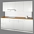 Modern White IKEA Kitchen Set 3D model small image 10