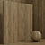 Seamless Wood Material Set 3D model small image 3