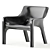 Vicario Armchair: Stylish and Compact 3D model small image 3