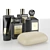 Luxury Bath Essentials Set 3D model small image 7