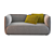 Cozy Italian Sofa - Composition 02 3D model small image 1