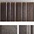 Title: Decorative Wood Wall Panel Set 3D model small image 5