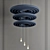 Buzzidonut Ceiling Sound-Isolating Pendant 3D model small image 1