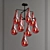 Modern Drop Pendant Light 3D model small image 1