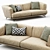 Luxurious Lennox Sofa: Elegant, Spacious, and Comfortable 3D model small image 2