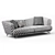 Luxurious Lennox Sofa: Elegant, Spacious, and Comfortable 3D model small image 4