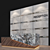 Sleek Reception Desk 3D model small image 2