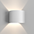 DAVOS Wall Light: Modern Design, Warm Glow 3D model small image 2