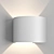 DAVOS Wall Light: Modern Design, Warm Glow 3D model small image 4