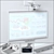 Interactive Education Set: Smart SBM685 Whiteboard with Vivitek DH758UST Projector and Mount 3D model small image 1