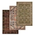 Luxury Carpets Set: High-Quality Textures & Multiple Options 3D model small image 1