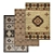 Luxury Carpet Set: High-Quality Textures for Versatile Scenes 3D model small image 1