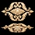 Classic Carving Trim: Detailed CNC & Rendering 3D model small image 2