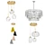 Modern Chandelier Collection 3D model small image 1
