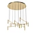 Sputnik Chandelier Collection 3D model small image 3