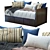 Stylish and Space-Saving Ikea Daybed 3D model small image 3