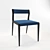 Artu 211 | Contemporary Stackable Chair 3D model small image 2