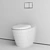Durable Flush Toilet | MOEFF MF-9111C 3D model small image 9