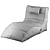 Cozy Contoured Comfort: Ambient Lounge Avatar Sofa 3D model small image 4