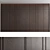 Decorative Wood Wall Panel Set 3D model small image 2