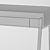 Gallotti & Radice Soho Writing Desk 3D model small image 3