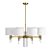 Elegant Elico Pendant Chandelier 3D model small image 1