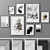 Elegant Moments Photo Frames Set 3D model small image 1