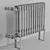 Customizable Cordivari Radiator with TurboSmooth 3D model small image 3