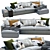 Indera Weeknd Sofa 3D model small image 1