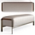 Elegant Arthur Bench: Exquisite Design 3D model small image 1