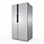 Samsung Glass Finish Side-by-Side Refrigerators 3D model small image 13