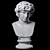 Antinous Bust Replica: Museum-Quality Masterpiece 3D model small image 2