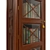 Solid Wood Wardrobe with Glass Doors 3D model small image 3