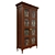 Classic Wood Wardrobe 1200mm 3D model small image 2