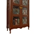 Classic Wood Wardrobe 1200mm 3D model small image 4