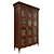 Elegant Wooden Wardrobe 3D model small image 2