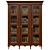 Traditional Wood Wardrobe 3D model small image 1