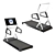 Premium Gym Equipment: V-Ray Render 3D model small image 3