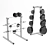 Premium Gym Equipment: V-Ray Render 3D model small image 9