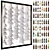 64 Bottle Wine Pendant Shelving 3D model small image 5