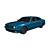 Title: BMW M5 E34 Replica 3D model small image 1