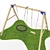 Blue Rabbit Freeswing Playground 3D model small image 2