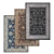 Premium Rug Set: Versatile Textured Carpets 3D model small image 1