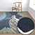 Luxury Carpet Set: High-quality Textures, Multiple Variations 3D model small image 5