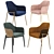 Stylish Marelli CHIA Chairs 3D model small image 1